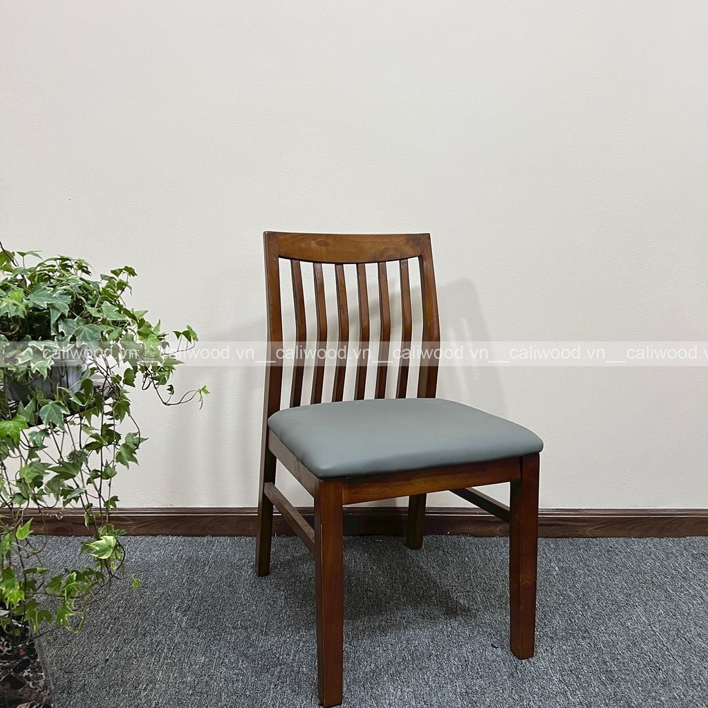 Ghế bingo ghế ăn ghế cafe gỗ đệm da - G66