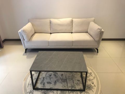  Sofa Văng Mặt Da Chân Sắt - SF10 