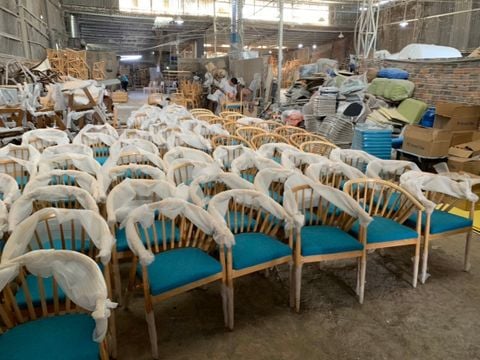  Ghế ăn, ghế cafe khung gỗ bọc nệm - G19 