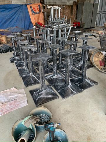  Chân Bàn Cafe Sắt Đế Tròn - CG02 