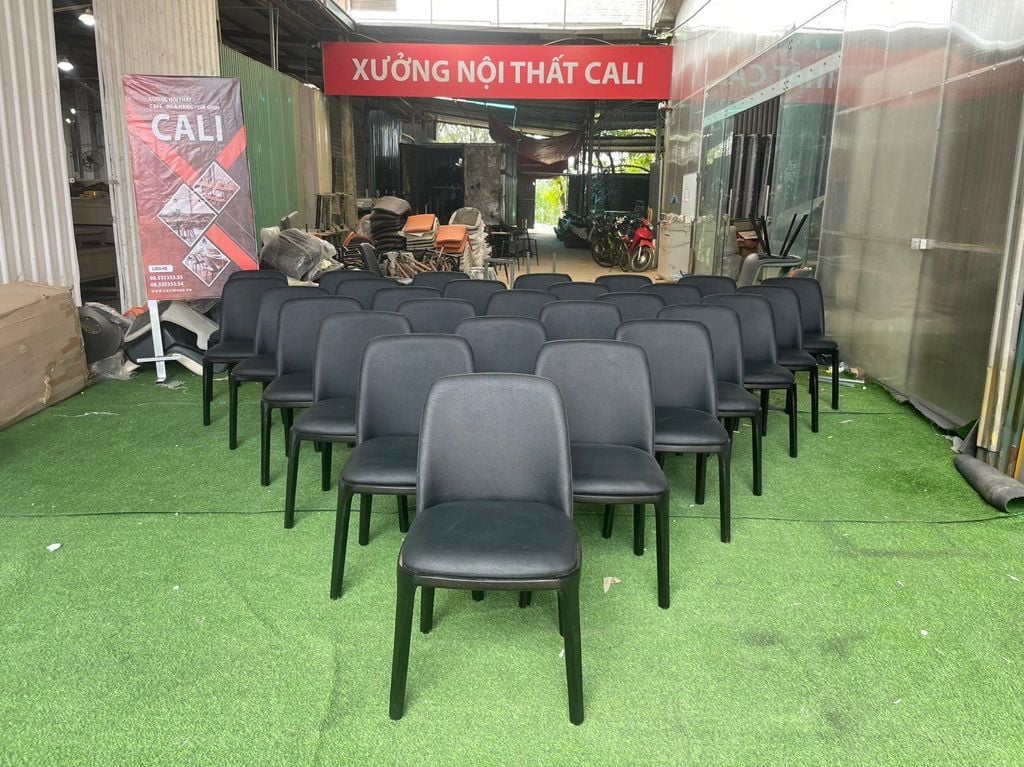 Ghế Ăn Ghế Cafe Nhà Hàng Khung Gỗ Bọc Da - G55