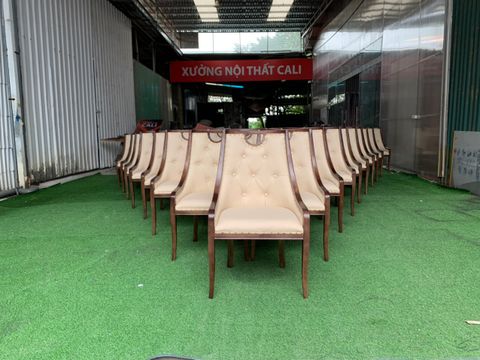  Ghế Ăn Ghế Cafe Nhà Hàng Khung Gỗ Bọc Da - G63 