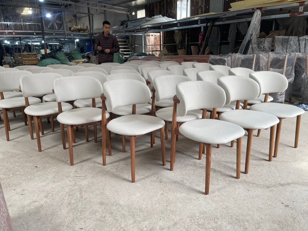 Ghế Ăn Ghế Cafe Khung Gỗ Bọc Nệm - G43
