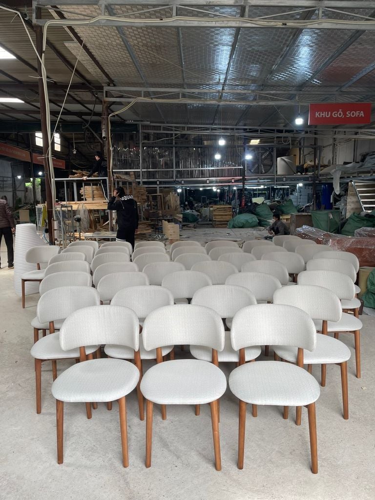 Ghế Ăn Ghế Cafe Khung Gỗ Bọc Nệm - G43