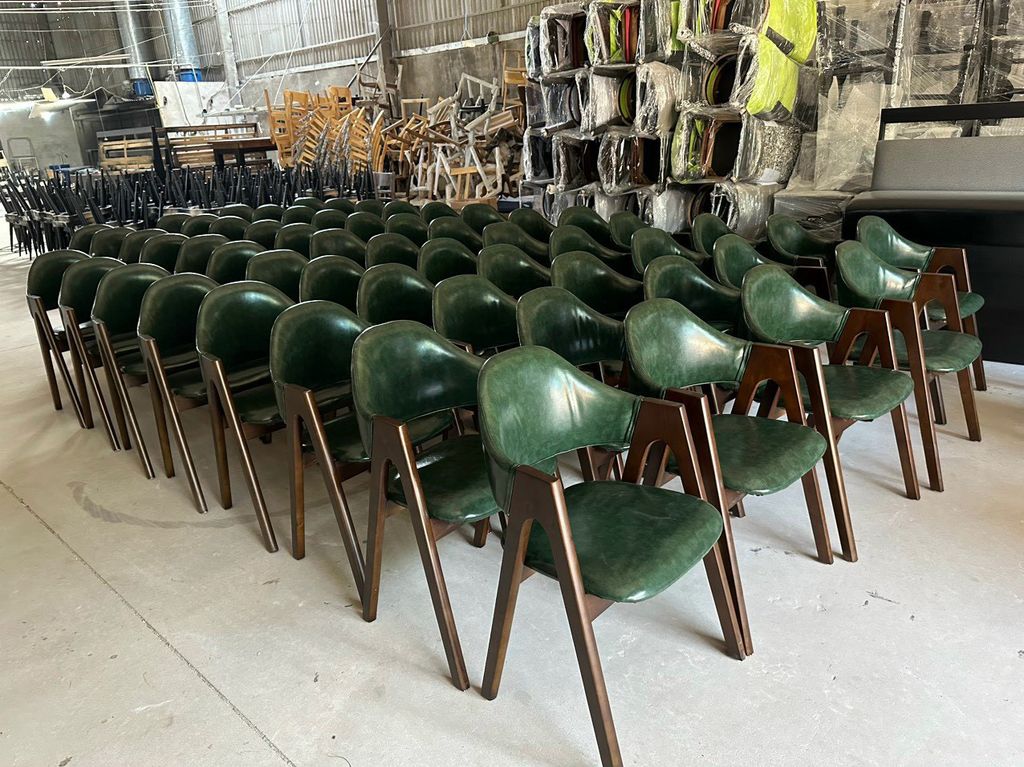 Ghế ăn, ghế cafe khung gỗ mặt nệm - G06