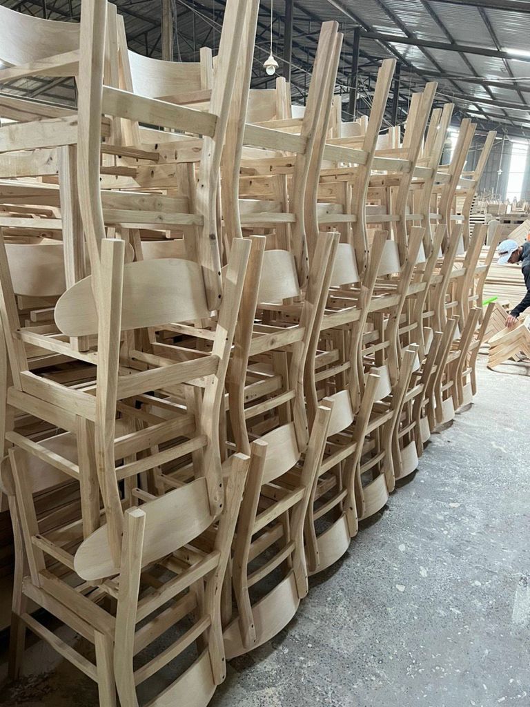 Ghế ăn, ghế cafe khung gỗ mặt nệm - G06