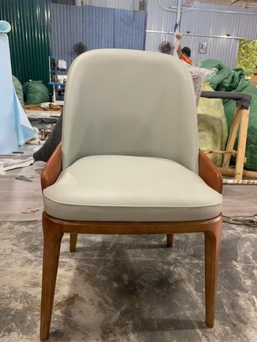  Ghế Ăn Ghế Cafe Nhà Hàng Khung Gỗ Bọc Da - G64 