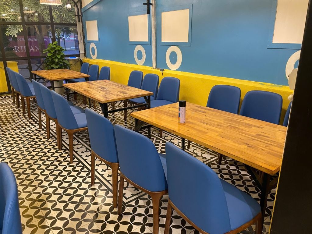 Ghế Ăn Ghế Cafe Nhà Hàng Khung Gỗ Bọc Da - G55
