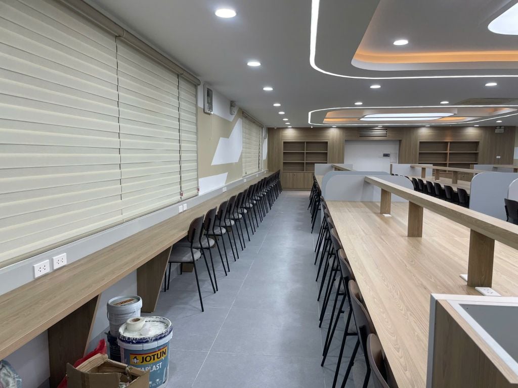 Ghế Cafe Khung Sắt Nệm Tựa Lưng Bọc Da Nỉ - GS44