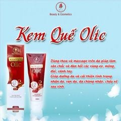 Kem Quế Olic Đánh Tan Mỡ Bụng 100ml