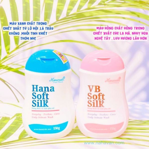 Dung Dịch Vệ Sinh Hana Soft Silk 150ml - Mỹ Phẩm Hanayuki