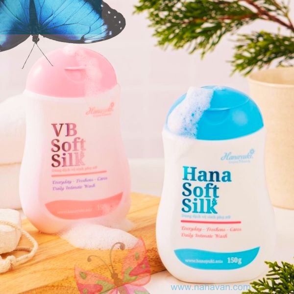 Dung Dịch Vệ Sinh Hana Soft Silk 150ml - Mỹ Phẩm Hanayuki