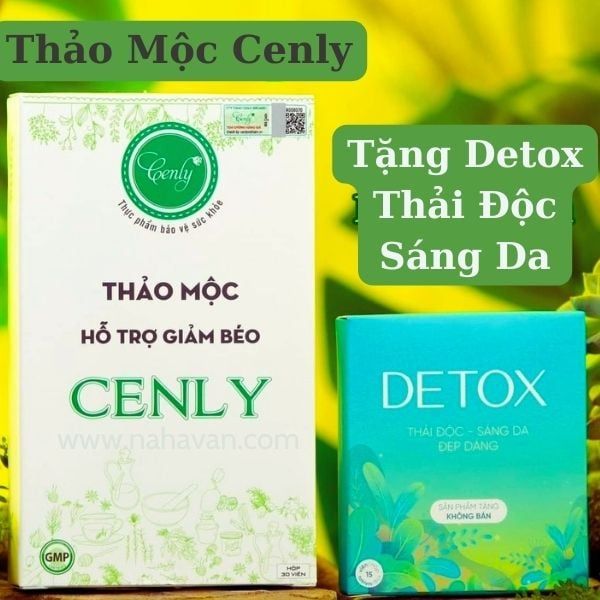 Giảm Cân Cenly - Viên Uống Thảo Mộc Hổ Trợ Giảm Béo