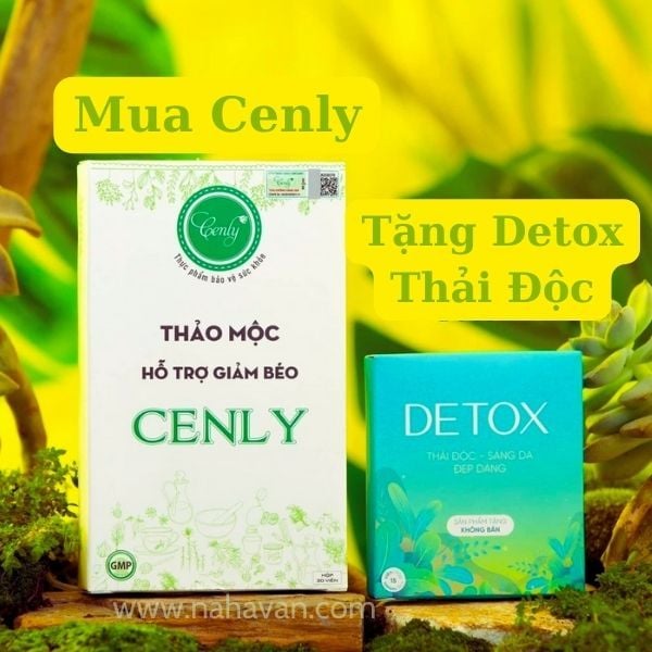 Giảm Cân Cenly - Viên Uống Thảo Mộc Hổ Trợ Giảm Béo