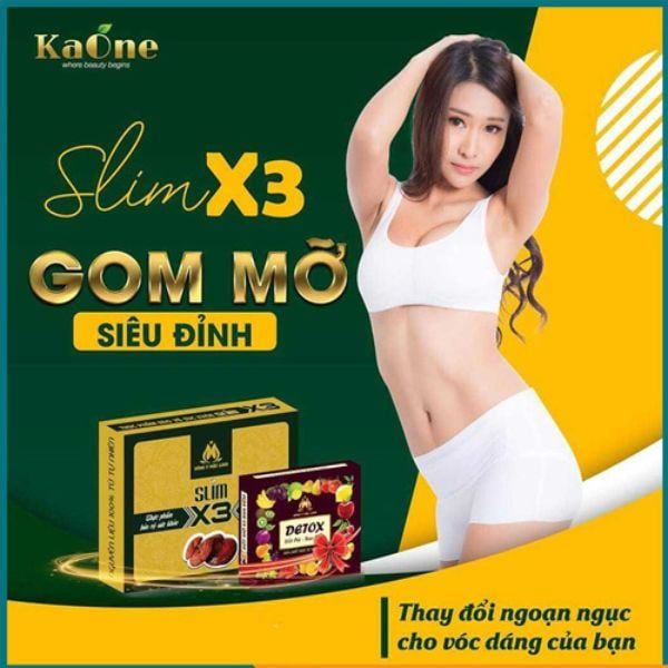 Giảm Cân Slim X3 Đông Y Mộc Linh