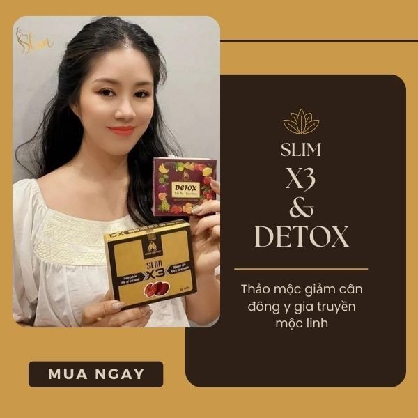 Giảm Cân Slim X3 Đông Y Mộc Linh