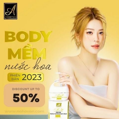 Kem Body Mềm A Cosmetics Dưỡng Trắng Da Toàn Thân