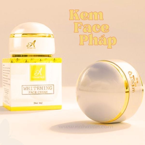 Kem Face Pháp A Cosmetics Dưỡng Trắng Da Mặt 6 Trong 1