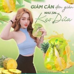 Kẹo Dứa Giảm Cân VIC Plus 7 Viên 7 Vị 7 Ngày