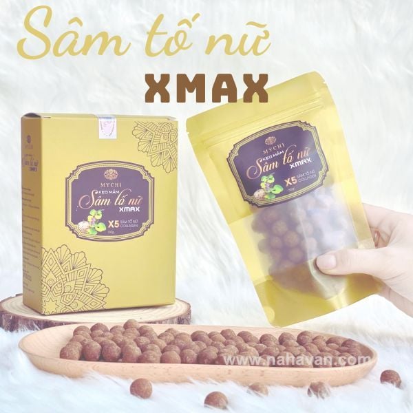 Kẹo Mầm Sâm Tố Nữ Xmax Tăng Vòng 1 - Viên Uống Nở Ngực Thảo Mộc 37