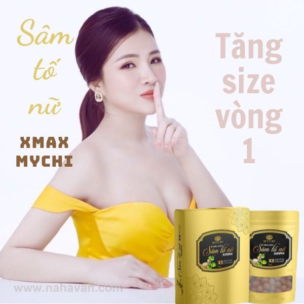 Kẹo Mầm Sâm Tố Nữ Xmax Tăng Vòng 1 - Viên Uống Nở Ngực Thảo Mộc 37