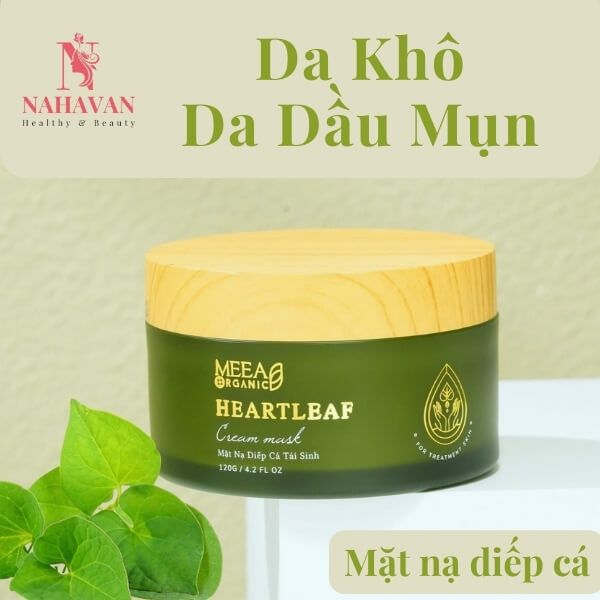 Mặt nạ diếp cá tái sinh Meea Organic - Bí quyết làm đẹp từ thiên nhiên