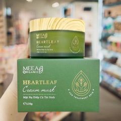 Mặt nạ diếp cá tái sinh Meea Organic - Bí quyết làm đẹp từ thiên nhiên