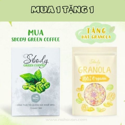 Sbody Green Coffee: Bột Cà Phê Xanh Giảm Cân