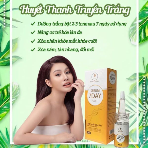 Serum 7 Day Olic Huyết Thanh Truyền Trắng Dưỡng Da