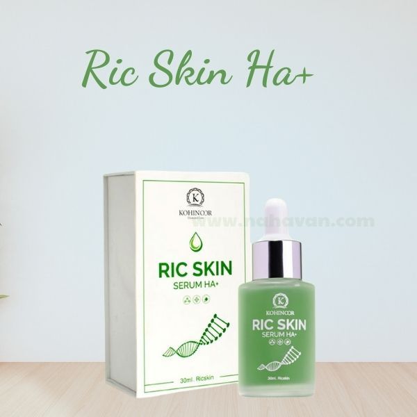 Serum Dưỡng Trắng Da Mặt Ric Skin HA+ 30ml