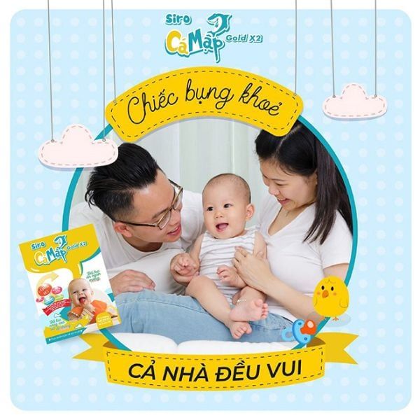 Siro Cá Mập Gold X2 Cho Bé Ăn Ngon Ngủ Ngon