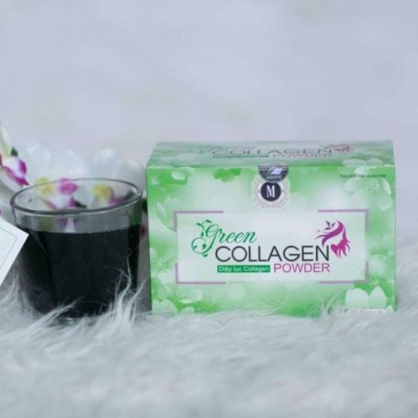 Diệp Lục Collagen Đẹp Da Đẹp Dáng Thanh Lọc Cơ Thể