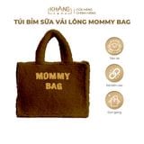  Túi Bỉm Sữa Vải Lông Mommy Bag Khang Home 