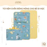  Túi Nệm Mỏng Cho Bé Đi Học Khang Home - Chần Bông Thiên Nhiên, Mỏng Nhẹ, Tiện Lợi, Bé Say Giấc An Toàn Ở Mọi Nơi 