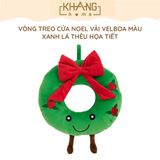  Gối Tựa Trang Trí Noel Siêu Mềm Mịn Cao Cấp Khang Home - Phụ Kiện Trang Trí Noel Dễ Thương Chrismast Collection 2023 