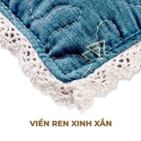  Áo Gối Nằm Cotton Chần Bông Trẻ Em Cao Cấp Khang Home 