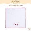  Mền, Chăn Vải Xô Thêu KhangHome - Nâng Niu Giấc Ngủ Của Bé 