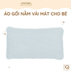  Áo Gối Nằm Vải Mát Cool Fabric Khang Home-Công Nghệ Vải Mát Tản Nhiệt Nhanh, Mát Dịu Tức Thì, An Toàn Cho Bé 