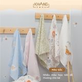  Combo 5 Khăn Sữa Vải Sợi Tre Cao Cấp Khang Home 