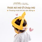  Mũ Bảo Vệ Cho Bé Khang Home - Hỗ Trợ Tập Ngồi Và Tập Đi 