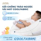  Gối Chống Trào Ngược CoolFabric Khang Home - Công Nghệ Vải Mát Tản Nhiệt Nhanh, Mát Dịu Tức Thì 