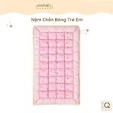  Nệm Trẻ Em Chần Bông Khang Home BabySafety An Toàn Giấc Ngủ Cho Bé Sơ Sinh Size 65x105cm, 80x125 