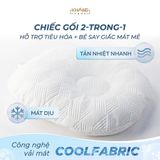  Gối Chống Trào Ngược CoolFabric Khang Home - Công Nghệ Vải Mát Tản Nhiệt Nhanh, Mát Dịu Tức Thì 