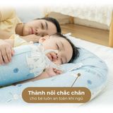  Nôi Vải Ngủ Chung Giường Cho Trẻ Sơ Sinh Khang Home - Cotton Thiên Nhiên Cao Cấp - Giặt Máy Tiện Lợi 