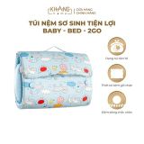  Bộ Nệm Trẻ Em Biến Hình Tiện Lợi Khang Home Baby-Bed-2Go 