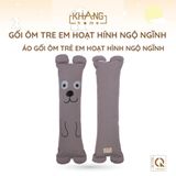  Gối Ôm Trẻ Em Hoạt Hình Khang Home - 100% Cotton, Thoáng Mát, Êm Ái 