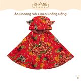  Áo Choàng Chống Nắng Vải Linen Khang Home - Thoáng Mát, Thấm Hút Mồ Hôi 