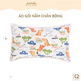  Áo Gối Nằm Cotton Chần Bông Trẻ Em Cao Cấp Khang Home 