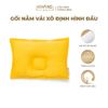 Gối Nằm Vải Xô Khang Home Định Hình Đầu Cho Bé Sơ Sinh 25x35cm