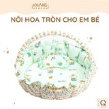  Nôi Hoa Vải Trẻ Em Khang Home Tiện Lợi Và An Toàn Cho Trẻ Sơ Sinh 